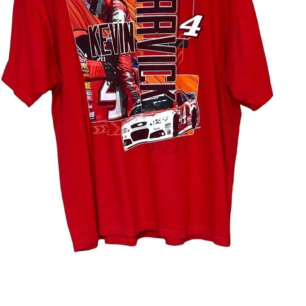 NASCAR 2015 Chase Authentics #4 Budweiser red Kevin Harvick T-shirt size XL